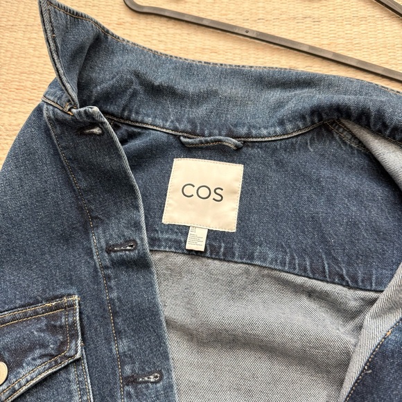 COS Cropped Denim Jacket 6 NWT - Picture 5 of 16